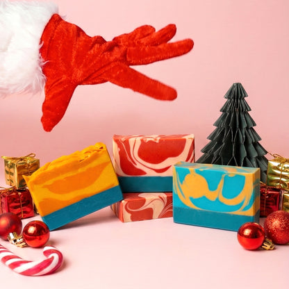 Christmas Bundle - 3 Handmade Soaps